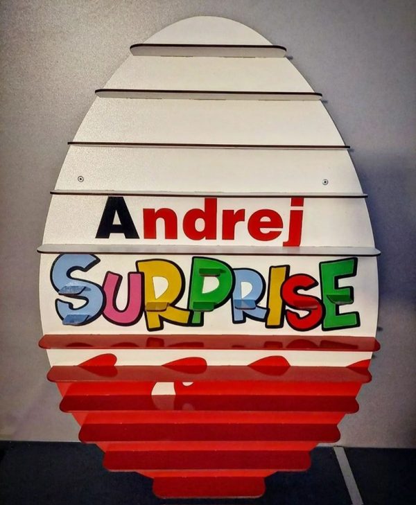 Polica za kinder igračke - Image 8